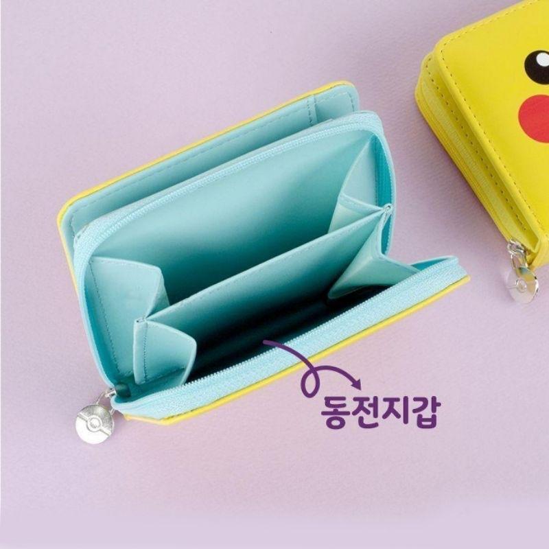 「日本🇯🇵韓國」小臉/滿版 短夾-皮卡丘POKEMON 正版授權-細節圖5