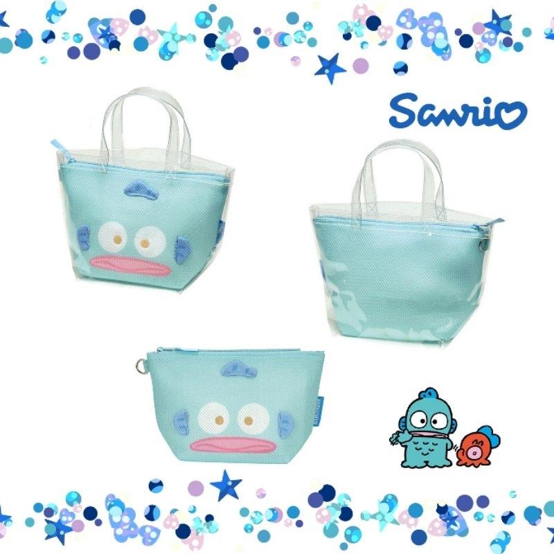 「日本🇯🇵」網狀收納包附透明提袋 收納 庫洛米 漢頓 三麗鷗SANRIO正版授權-細節圖4