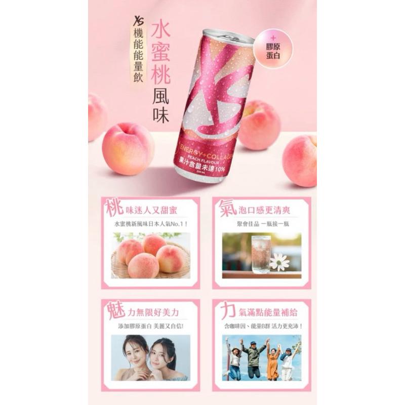 【安麗Amway】最新上市日本人氣No.1登場!  水蜜桃口味🍑版本 XS飲料250ml 當天出貨🚚-細節圖3