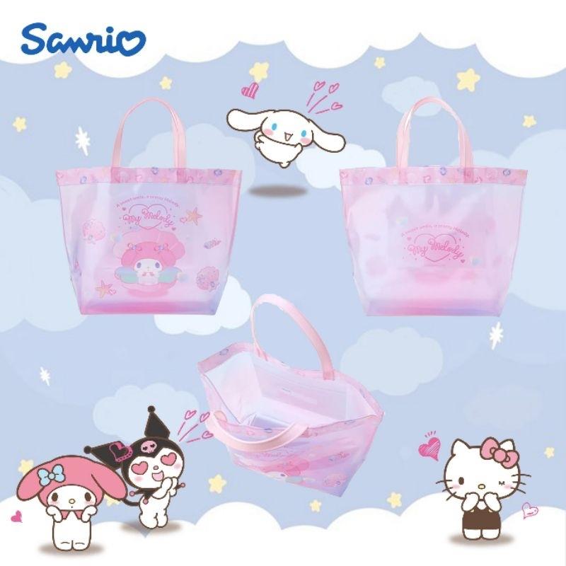 「日本🇯🇵」水桶提袋-三麗鷗SANRIO正版授權 KITTY/美樂蒂/庫洛米-細節圖3