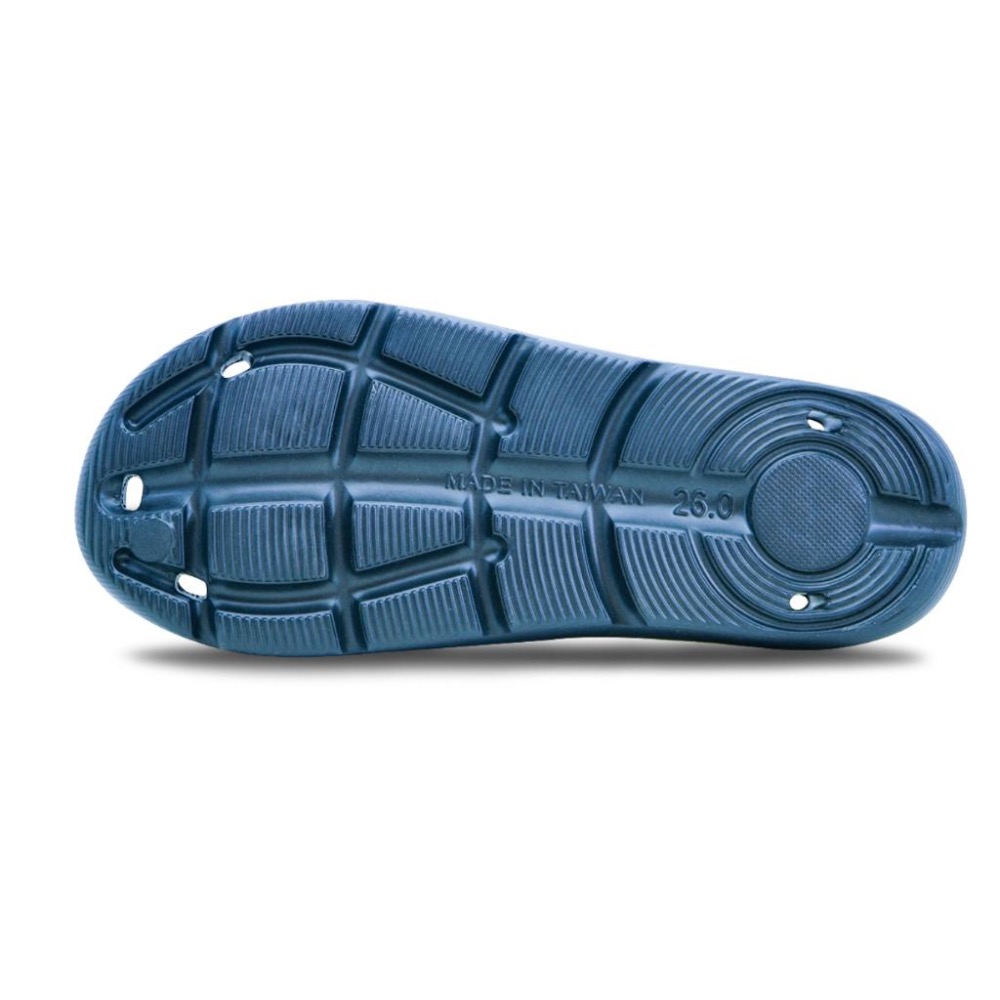 『🐮牛頭牌』透氣排水拖／藍／黑-細節圖5
