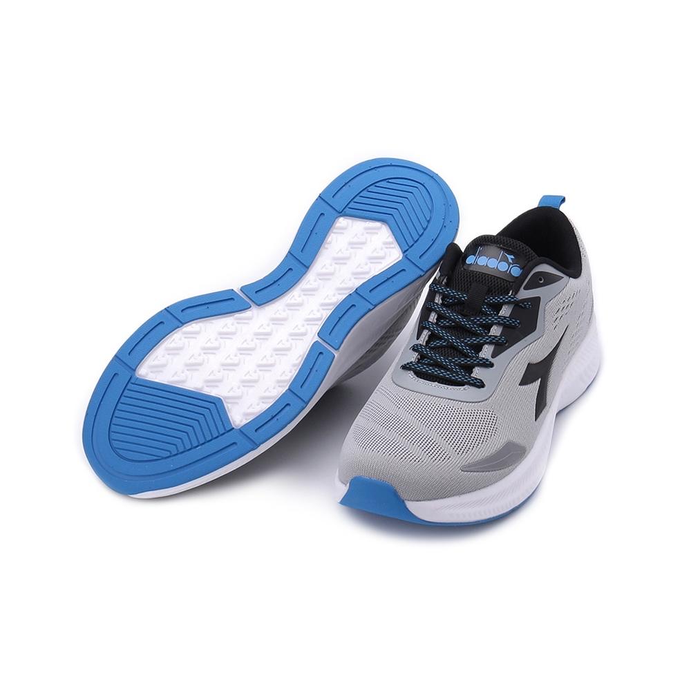 『DIADORA』 寬楦輕量慢跑鞋 灰藍 DA73263 男鞋-細節圖9