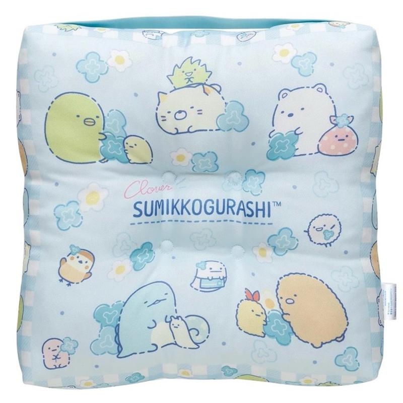 「日本🇯🇵」San-X 角落生物 方形棉質坐墊 (附束帶) 角落小夥伴 幸運草-細節圖2