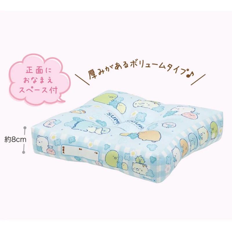 「日本🇯🇵」San-X 角落生物 方形棉質坐墊 (附束帶) 角落小夥伴 幸運草-細節圖5