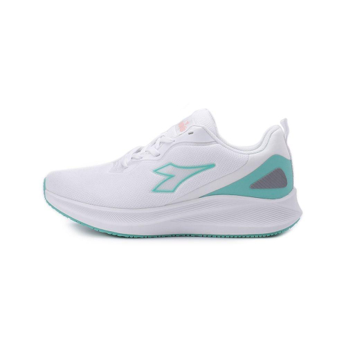 『DIADORA』 寬楦休閒運動鞋 白綠 DA31733 女鞋