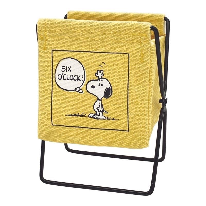「日本🇯🇵」 物品 雜誌收納架 黃 白 史努比 SNOOPY PEANUTS 正版授權-細節圖2