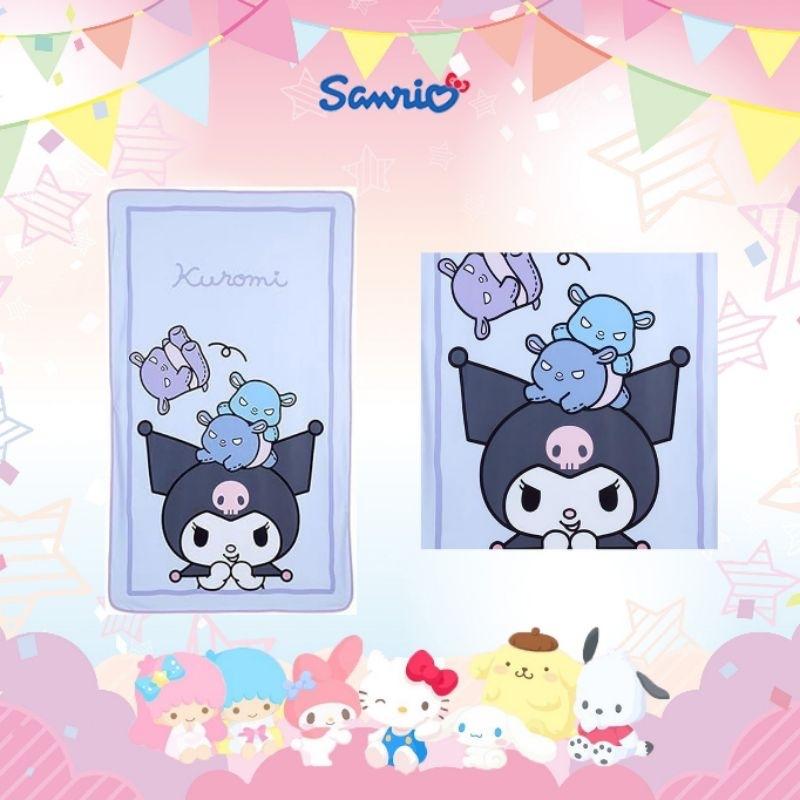 「日本🇯🇵」👍涼感冷氣毯-三麗鷗SANRIO 庫洛米/美樂蒂/大耳狗/HELLO KITTY/帕洽狗/酷企鵝 正版授權-細節圖7