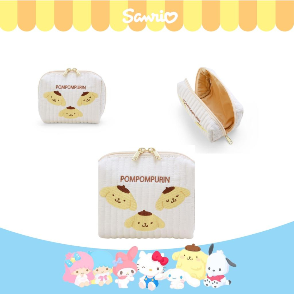「日本🇯🇵」刺繡化妝包-三麗鷗sanrio正版授權-細節圖3