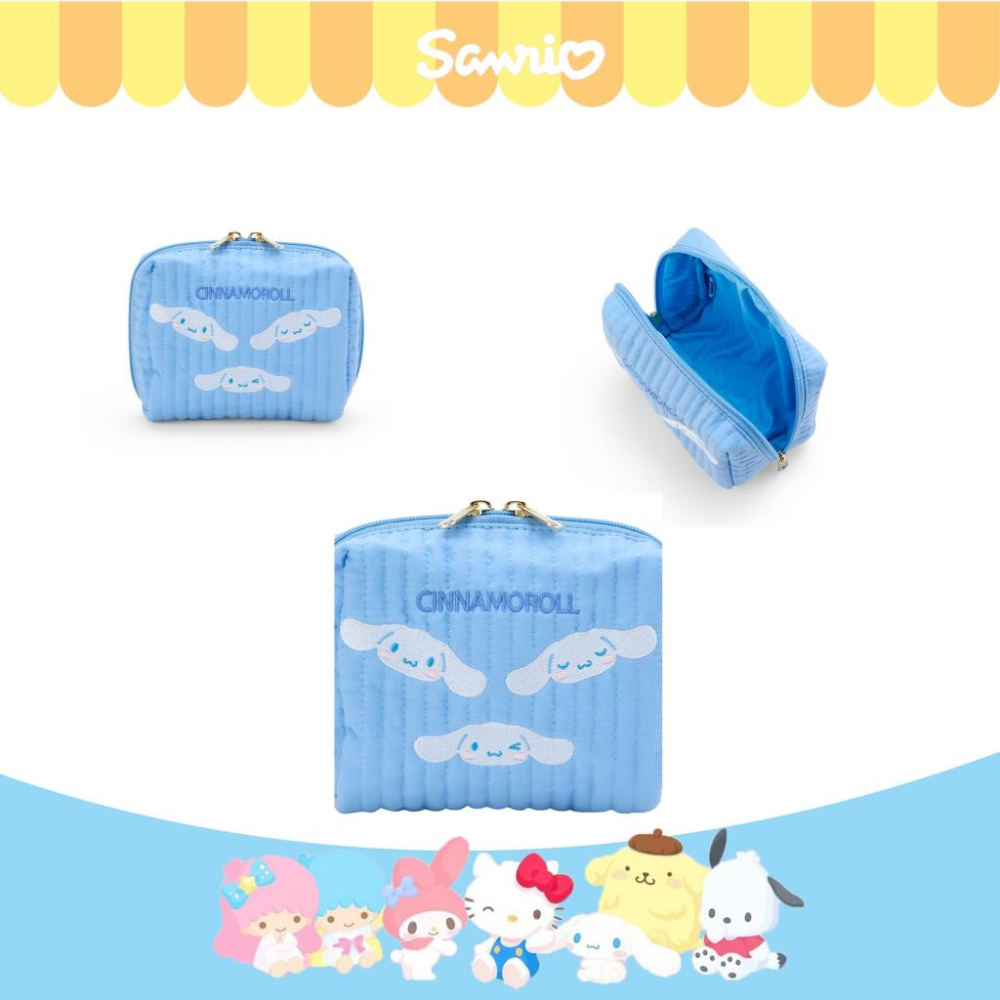 「日本🇯🇵」刺繡化妝包-三麗鷗sanrio正版授權-細節圖4