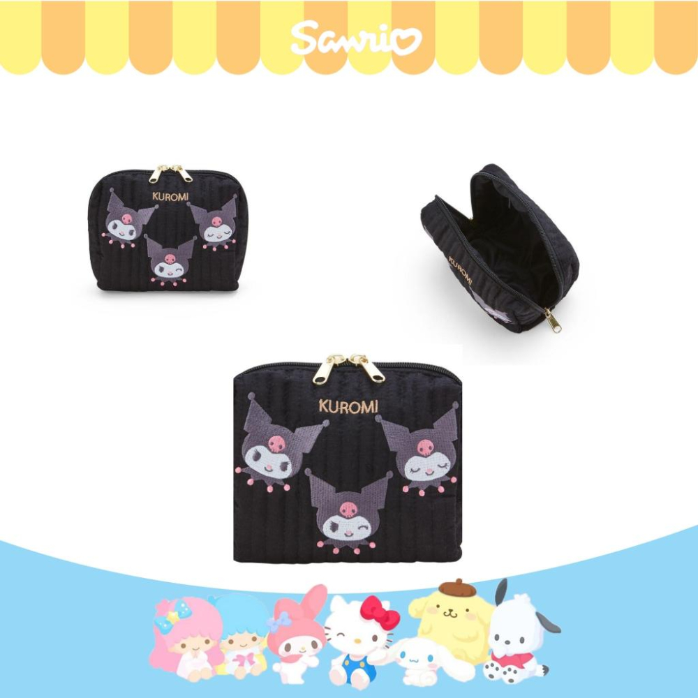 「日本🇯🇵」刺繡化妝包-三麗鷗sanrio正版授權-細節圖5