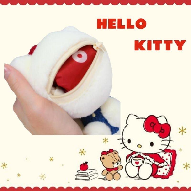 「日本🇯🇵」造型玩偶環保袋 收納 HELLO KITTY 三麗鷗SANRIO正版授權-細節圖4