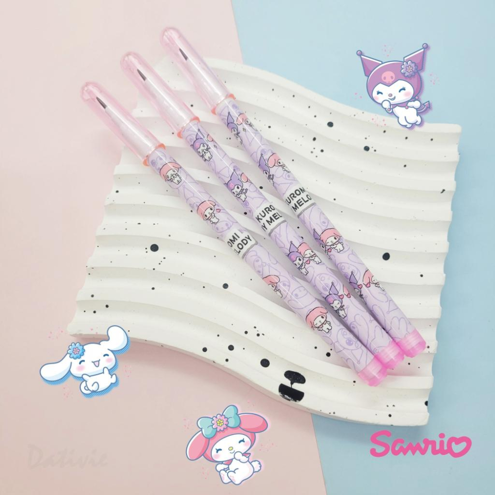 「日本🇯🇵」免削鉛筆三入-三麗鷗SANRIO正版授權-細節圖2