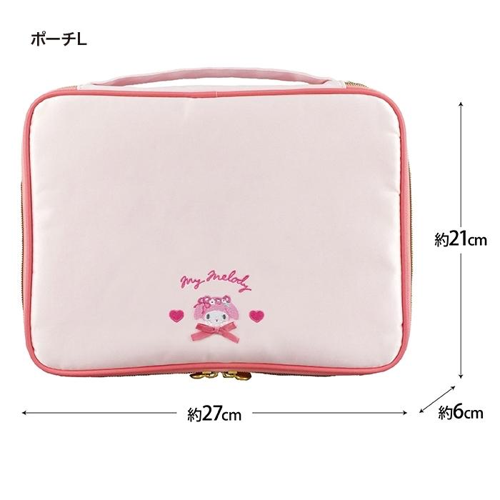 「日本🇯🇵」緞面旅行收納包3入組-三麗鷗SANRIO正版授權-細節圖8