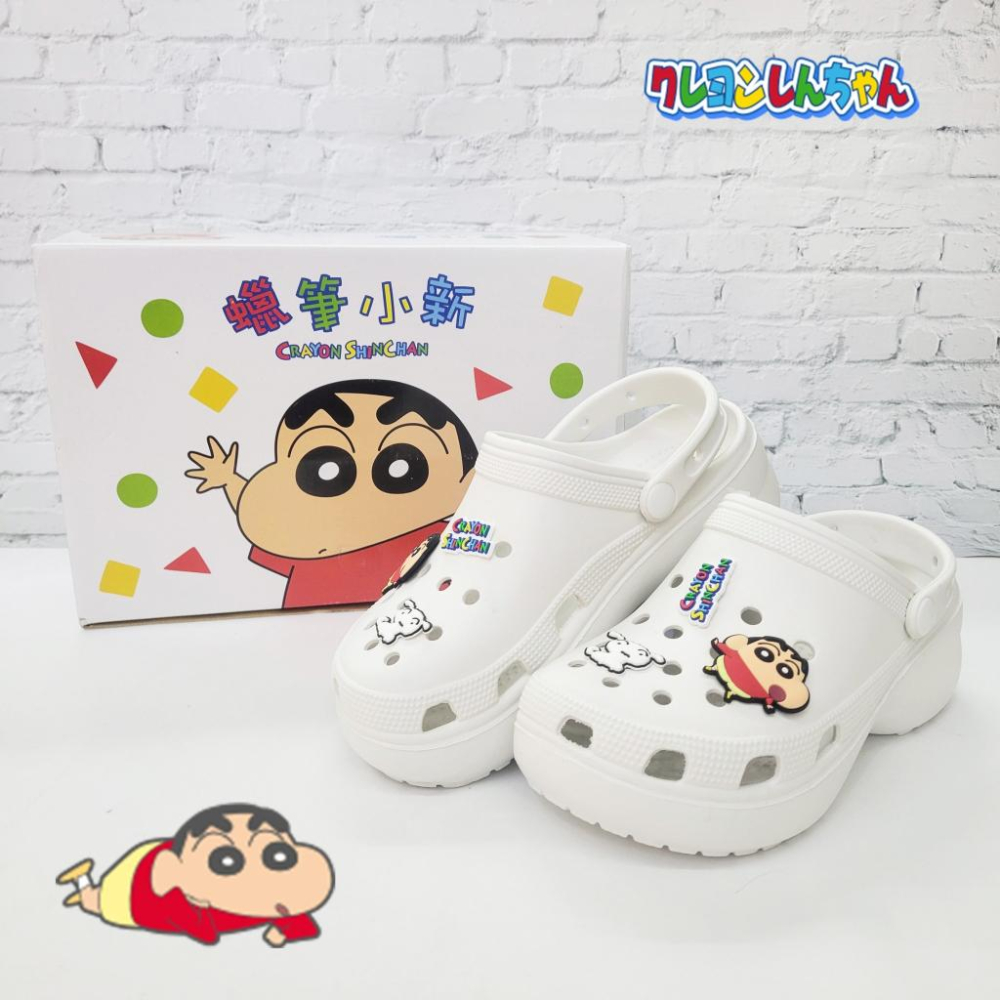 花園鞋-蠟筆小新 CRAYON SHINCHAN正版授權-細節圖2