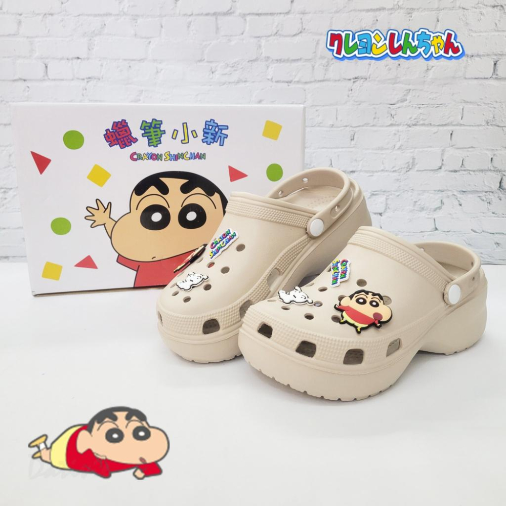 花園鞋-蠟筆小新 CRAYON SHINCHAN正版授權-細節圖3