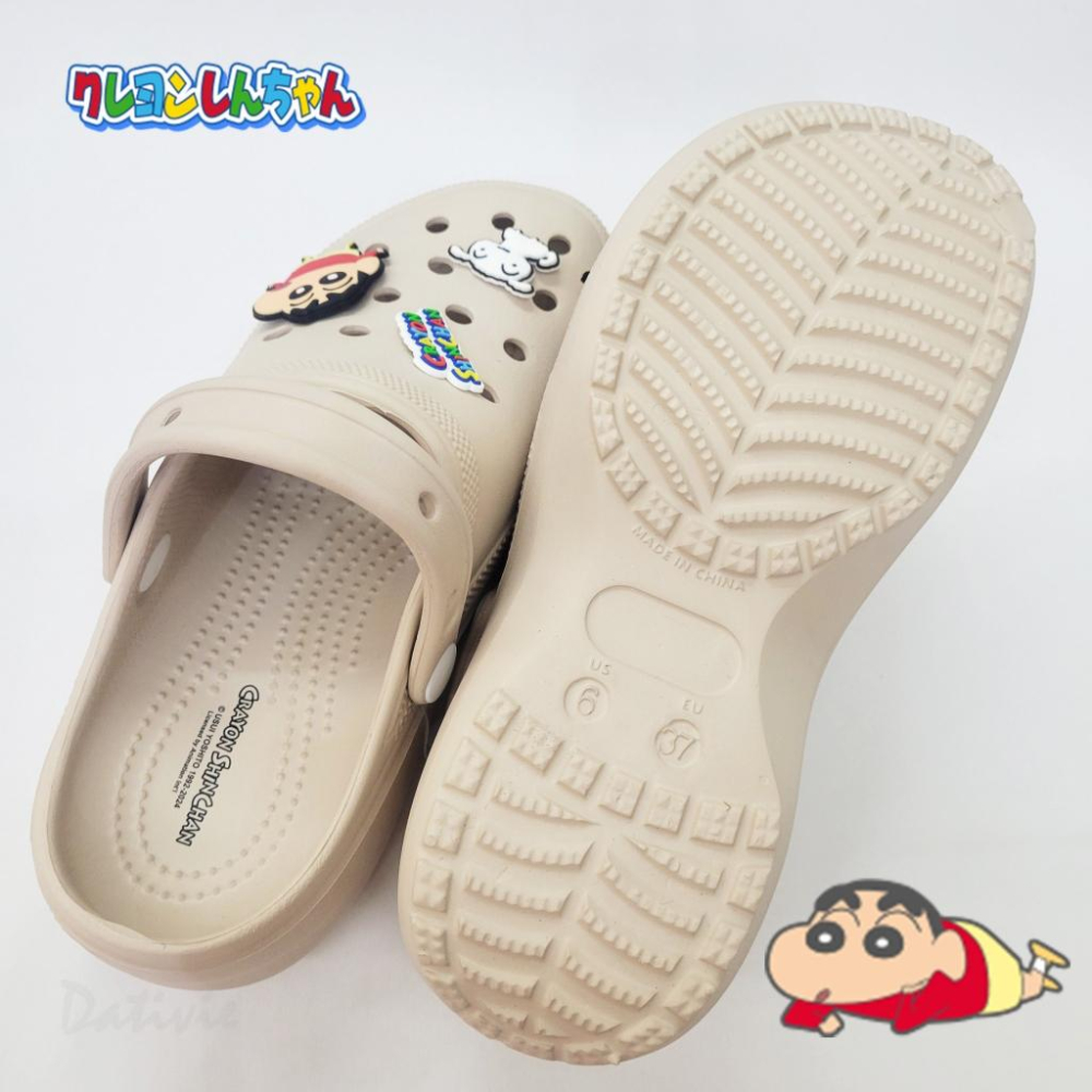 花園鞋-蠟筆小新 CRAYON SHINCHAN正版授權-細節圖5