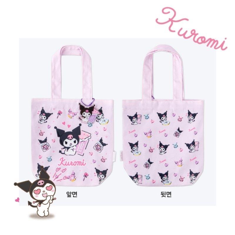 「日本🇯🇵」手提袋 收納 庫洛米 KUROMI 三麗鷗 SANRIO正版授權-細節圖4