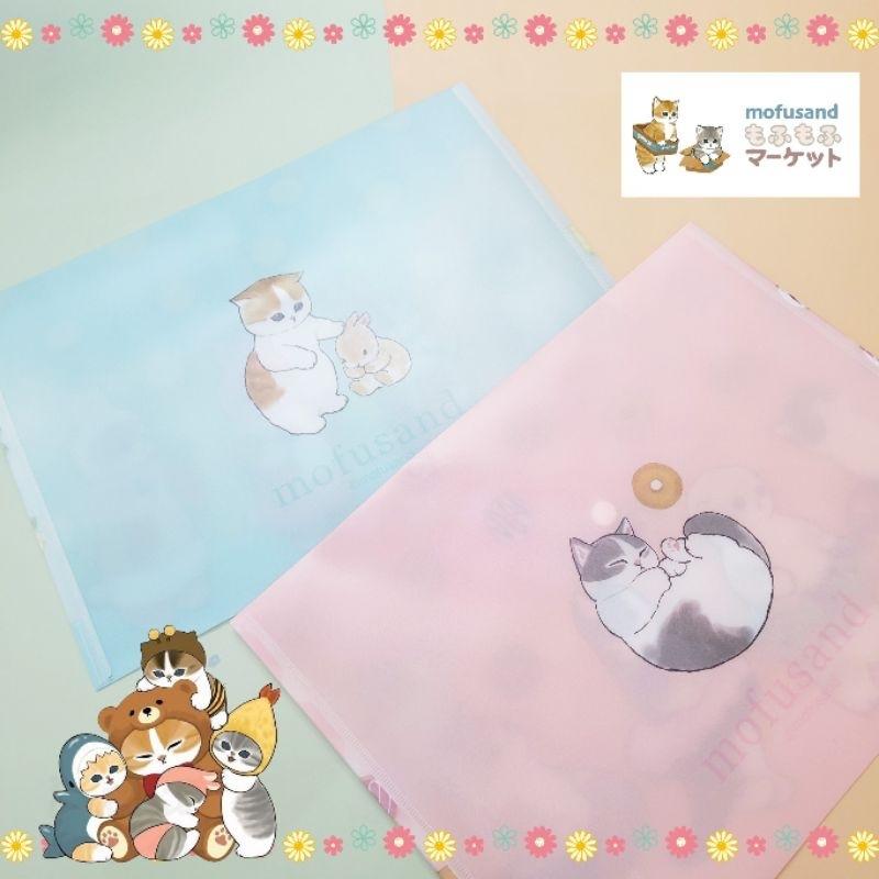 「日本🇯🇵」甜甜圈/兔兔 橫式文件袋-貓福珊迪 MOFUSAND 正版授權-細節圖5