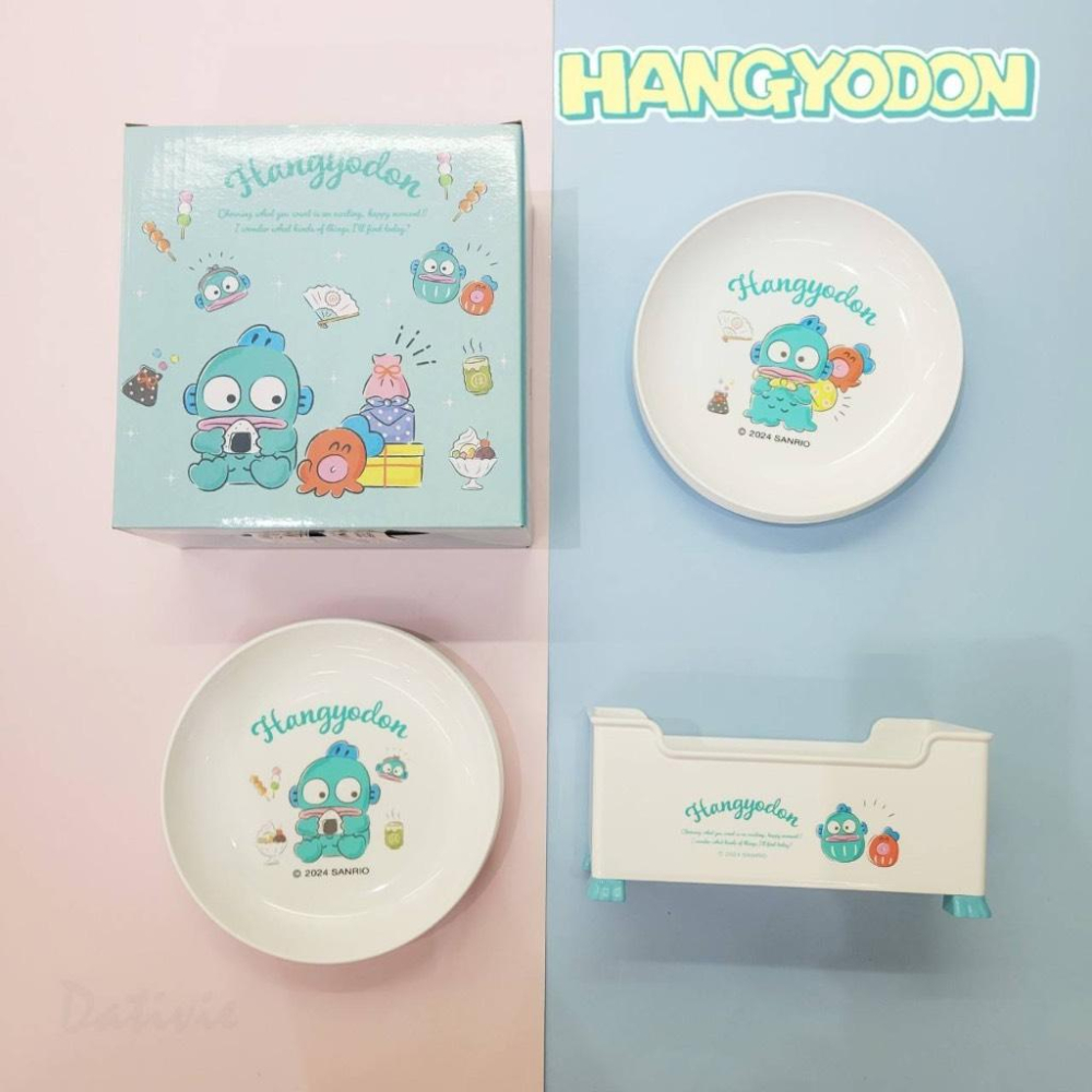 「日本🇯🇵」水果盤組-漢頓 HANGYODON 三麗鷗SANRIO 正版授權-細節圖3