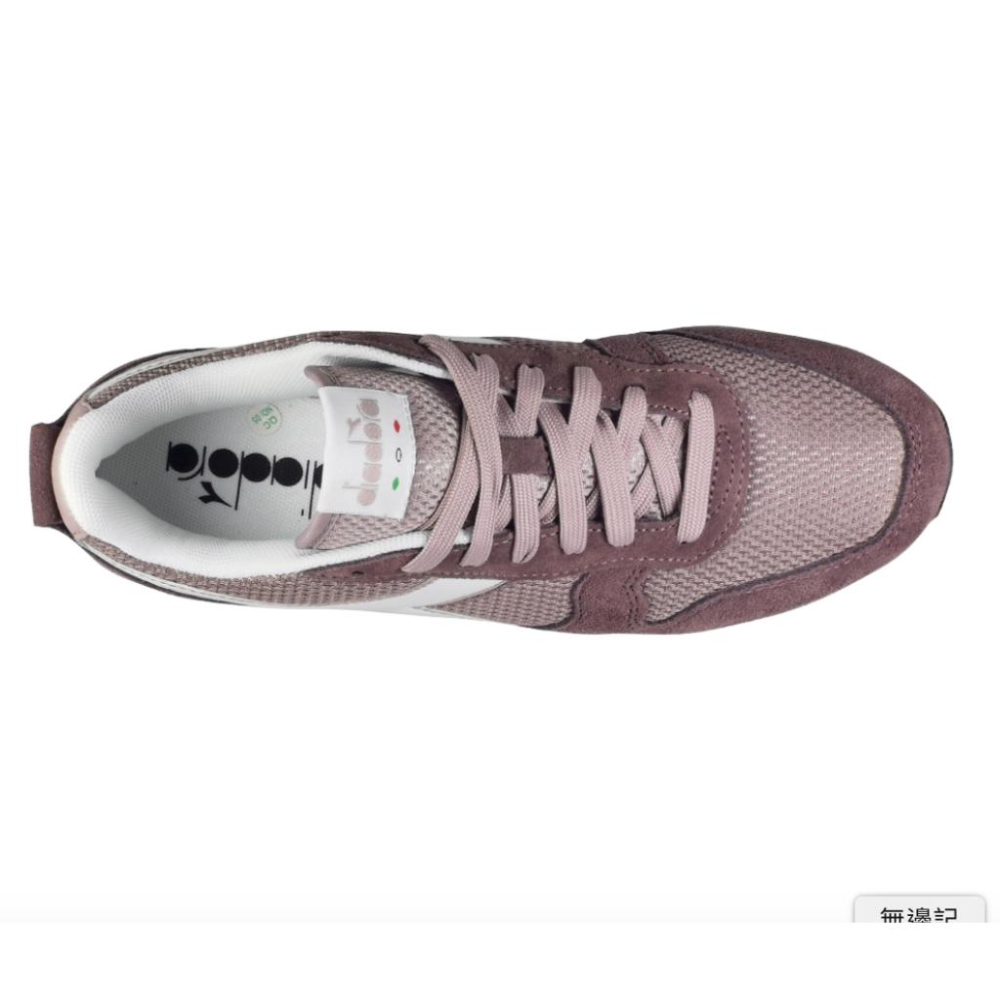 『DIADORA』OLYMPIA PLATFORM WN女段義大利設計復古鞋(粉紫)-細節圖2