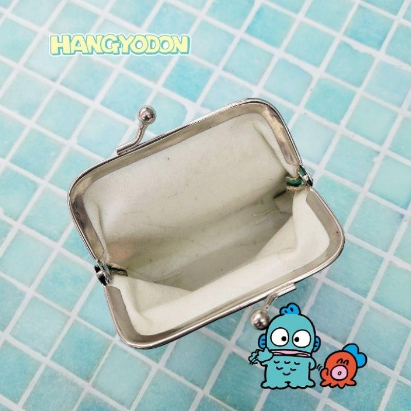 「日本🇯🇵」夾扣零錢包 收納 漢頓 hangyodon 三麗鷗sanrio正版授權-細節圖2