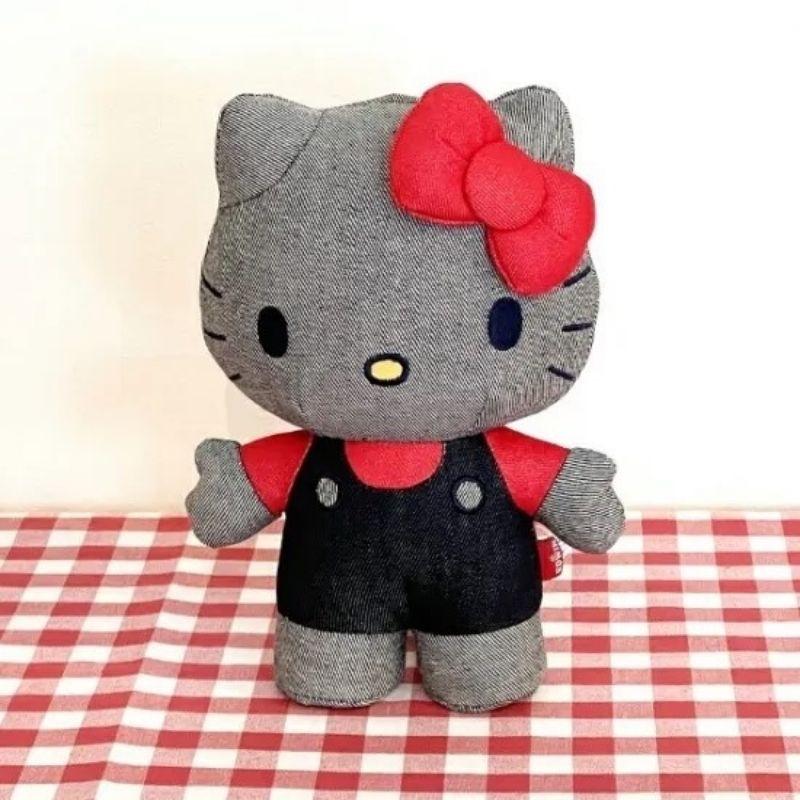 「日本🇯🇵」牛仔布娃娃 收藏 HELLO KITTY 三麗鷗SANRIO EDWIN 正版授權-細節圖2