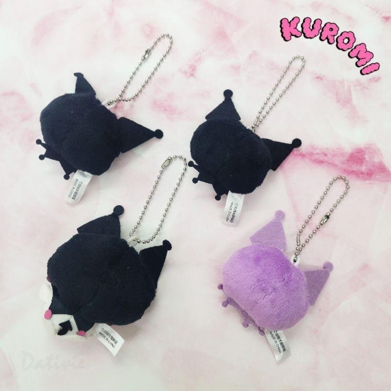 「日本🇯🇵」絨毛吊飾 造型 庫洛米 KUROMI 三麗鷗SANRIO正版授權-細節圖3