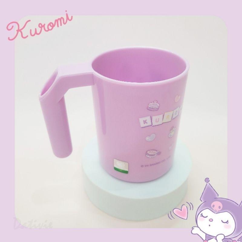 「日本🇯🇵」不銹鋼杯&牙刷杯&吸管杯&漱口杯-庫洛米 KUROMI 水杯 三麗鷗SANRIO正版授權-細節圖4