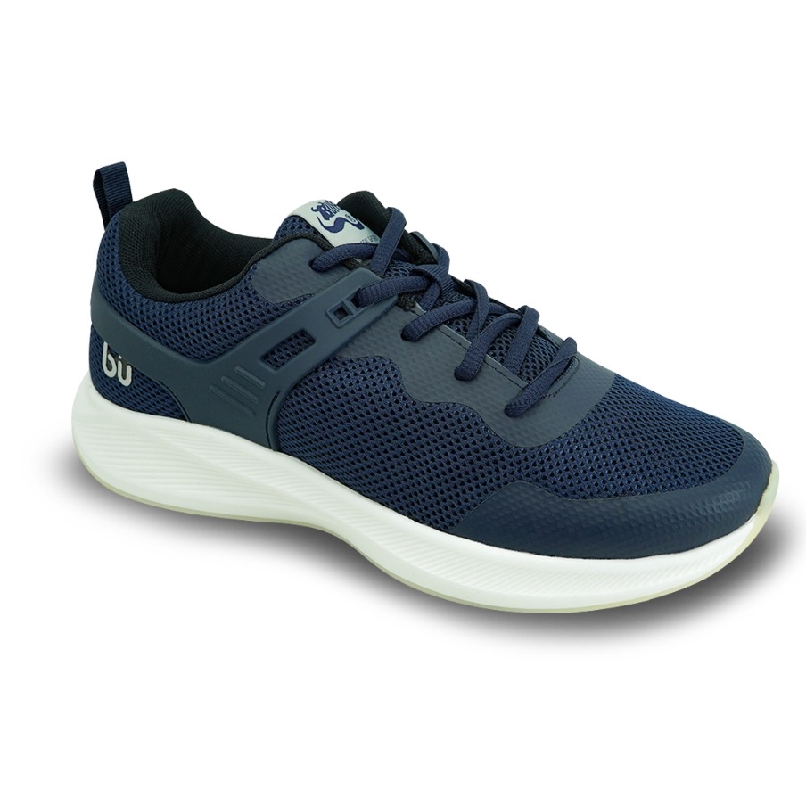 『🐮牛頭牌』BU輕量運動鞋／白／藍-細節圖3