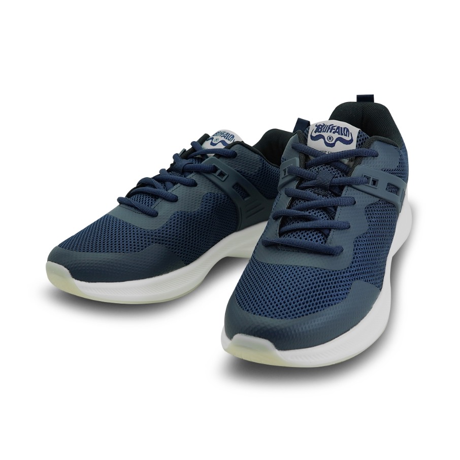 『🐮牛頭牌』BU輕量運動鞋／白／藍-細節圖4