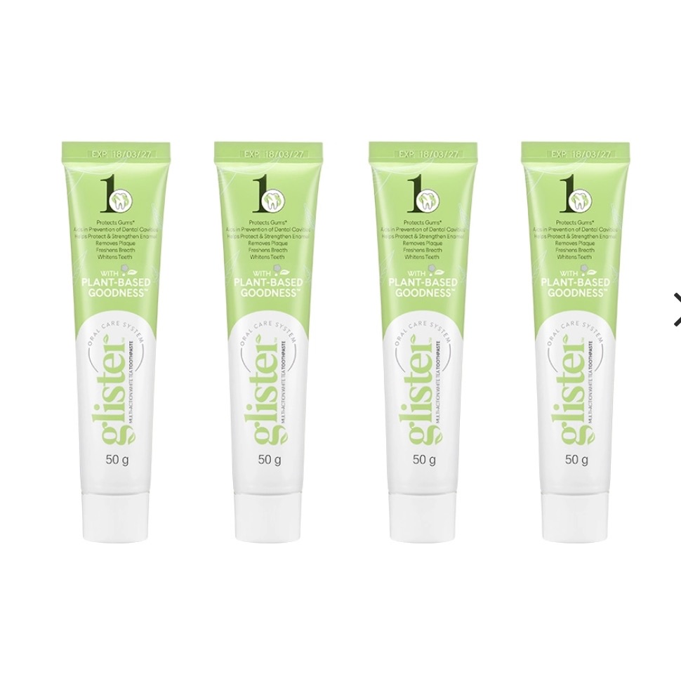 多效氟潔白茶牙膏旅行組