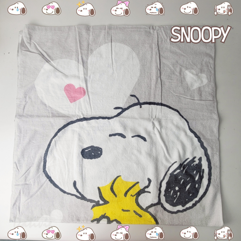 方巾&毛巾&浴巾-史努比 SNOOPY PEANUTS  正版授權-細節圖4