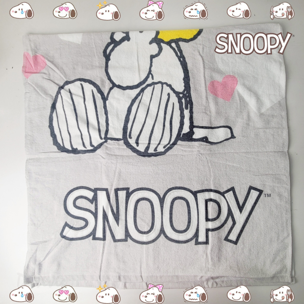 方巾&毛巾&浴巾-史努比 SNOOPY PEANUTS  正版授權-細節圖5