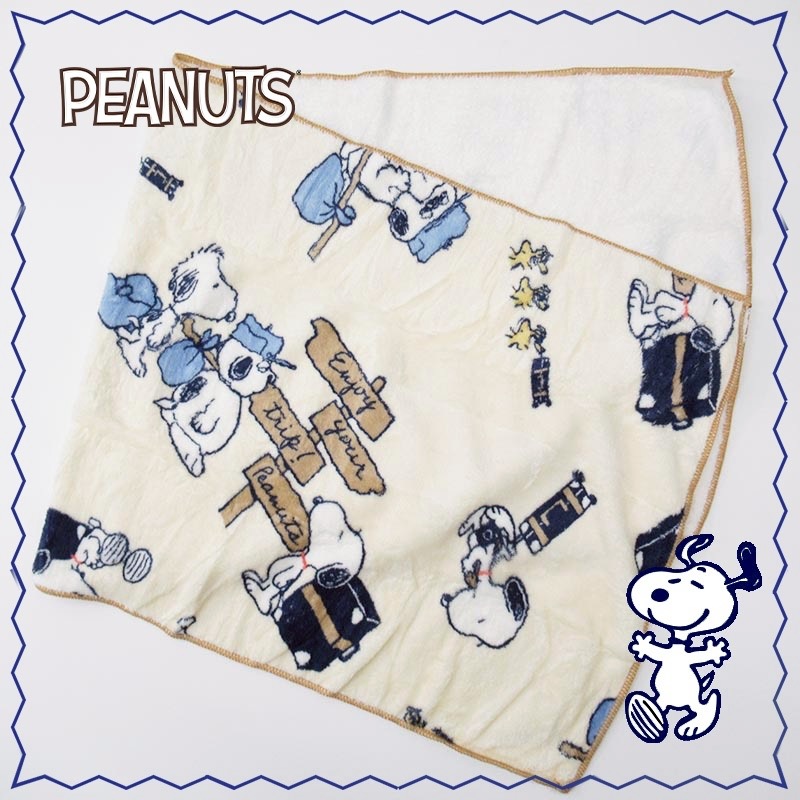 速乾毛巾-史努比 SNOOPY PEANUTS 正版授權  【尺寸】約100x40cm-細節圖2