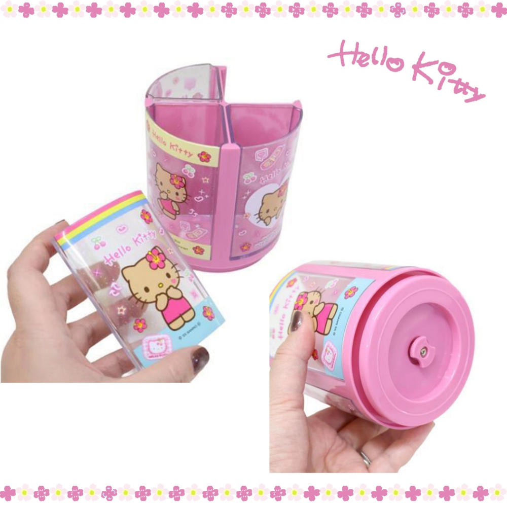 日燒旋轉筆筒-HELLO KITTY 三麗鷗 SANRIO 正版授權-細節圖4