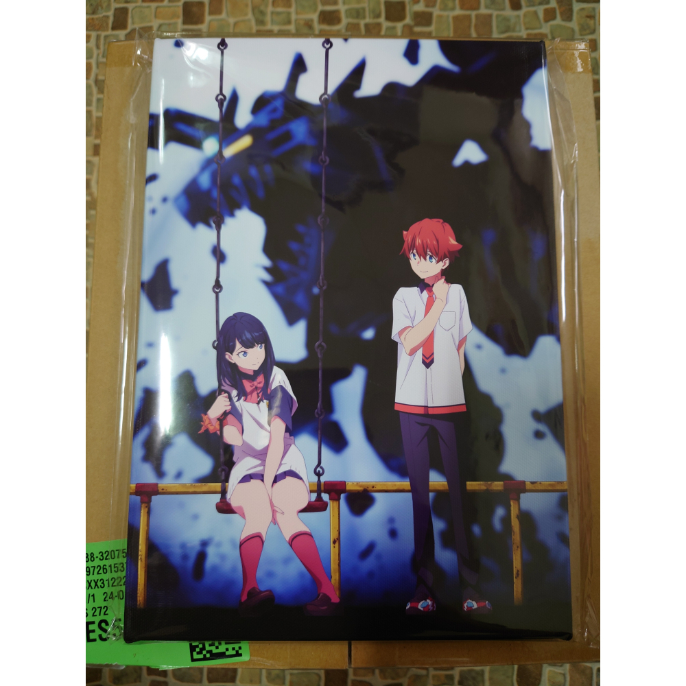 劇場版 Gridman universe 預告視覺圖 帆布畫 寶多六花 響裕太 南夢芽 麻中蓬-細節圖3