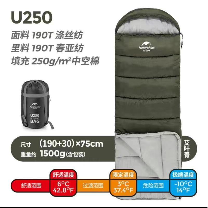 Naturehike挪客睡袋大人成人戶外帳篷露營冬季加厚單人便攜羽絨棉-細節圖2