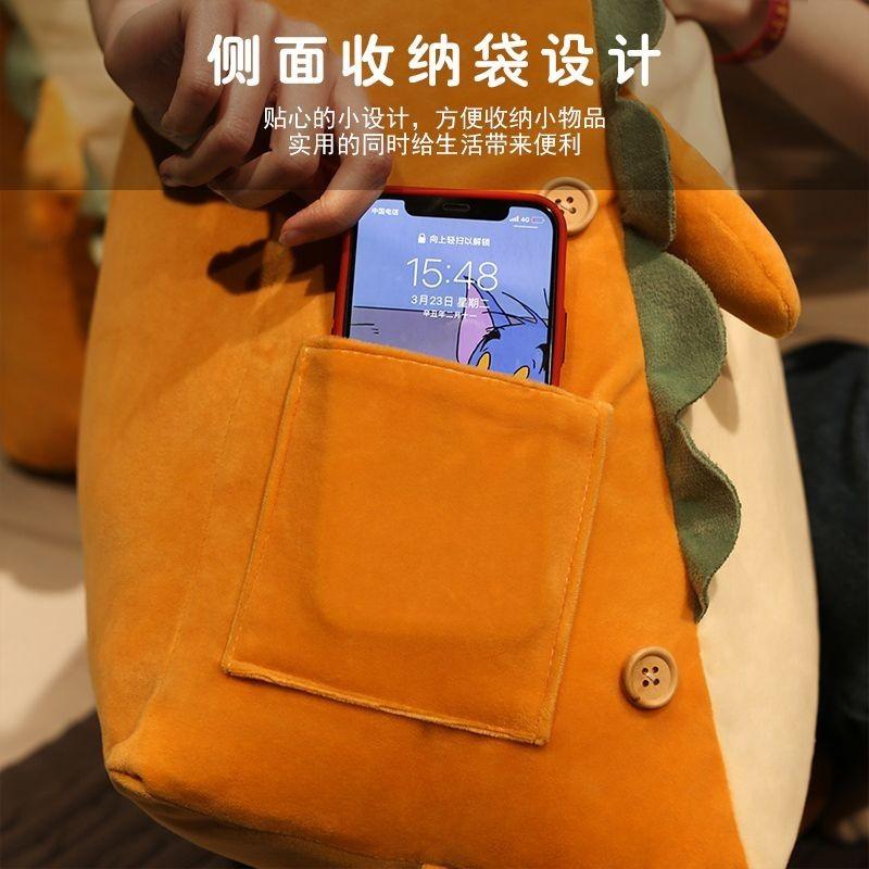 床頭靠背墊靠枕寢室三角枕頭床上抱枕女生睡覺護腰枕沙發靠墊-細節圖3