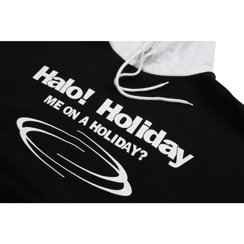 拼接撞色重磅寬大帽T 帽T 韓版 帽踢 情侶衣 長袖  刺繡 內刷毛 寬鬆 男女皆可 落肩 男裝 撞色感-細節圖4