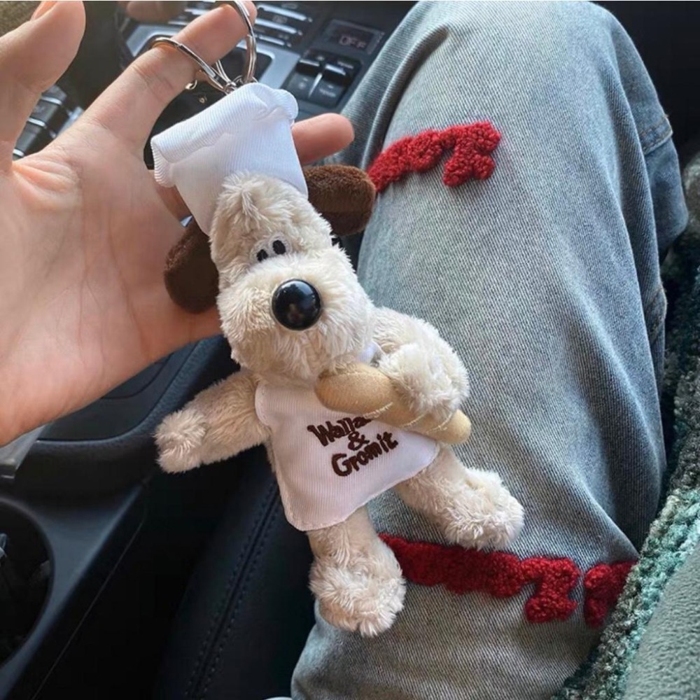 🐕酷狗 娃娃 🐕 掌門狗 ins 吊飾 毛絨玩具 卡通 吊飾 實拍 情侶 交換禮物 聖誕節 送禮 禮物-細節圖5