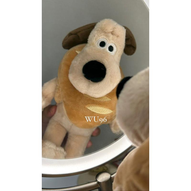 聖誕小狗 交換禮物 酷狗 娃娃 掌門狗 ins 23cm 玩偶 毛絨玩具 卡通 Gromit 兔子 酷狗寶貝 狗 禮物-細節圖6