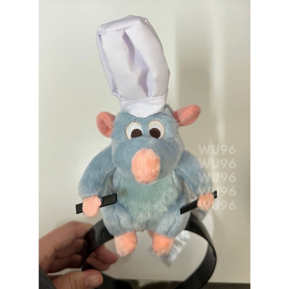 WU96 /小紅書同款🍠料理鼠王髮箍 🐭實拍 髮夾 髮箍 可愛 流行頭飾 飾品 頭飾 大學生 可愛 料理鼠王 髮夾-細節圖2