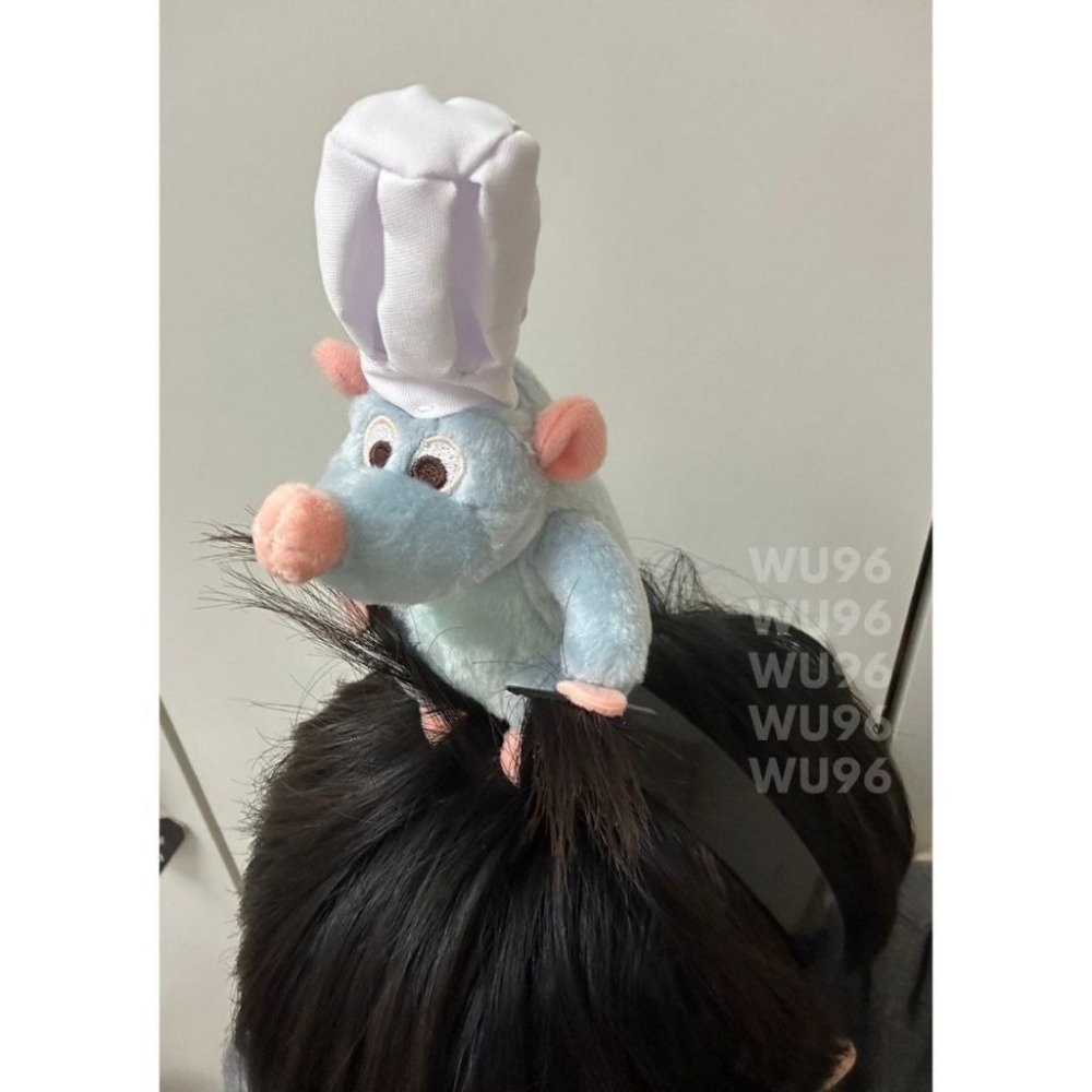 WU96 /小紅書同款🍠料理鼠王髮箍 🐭實拍 髮夾 髮箍 可愛 流行頭飾 飾品 頭飾 大學生 可愛 料理鼠王 髮夾-細節圖5