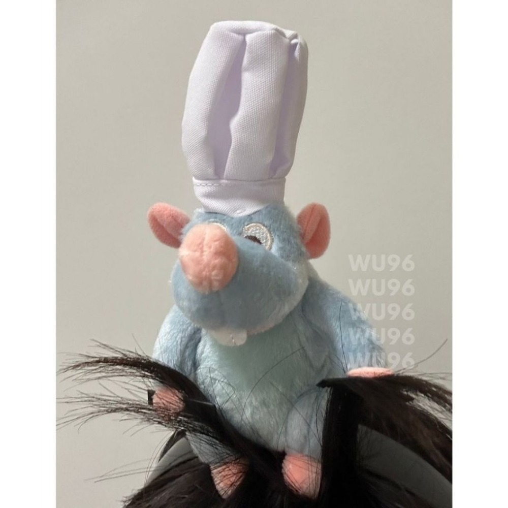 WU96 /小紅書同款🍠料理鼠王髮箍 🐭實拍 髮夾 髮箍 可愛 流行頭飾 飾品 頭飾 大學生 可愛 料理鼠王 髮夾-細節圖6