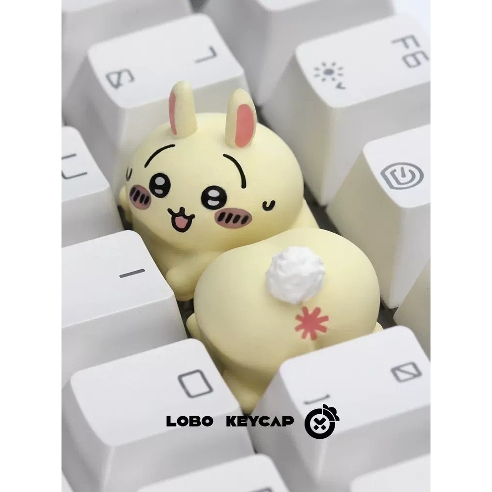 Lobo 外設 兄弟幫我看一下 吉伊卡哇 chiikawa 系列  鍵帽-細節圖2