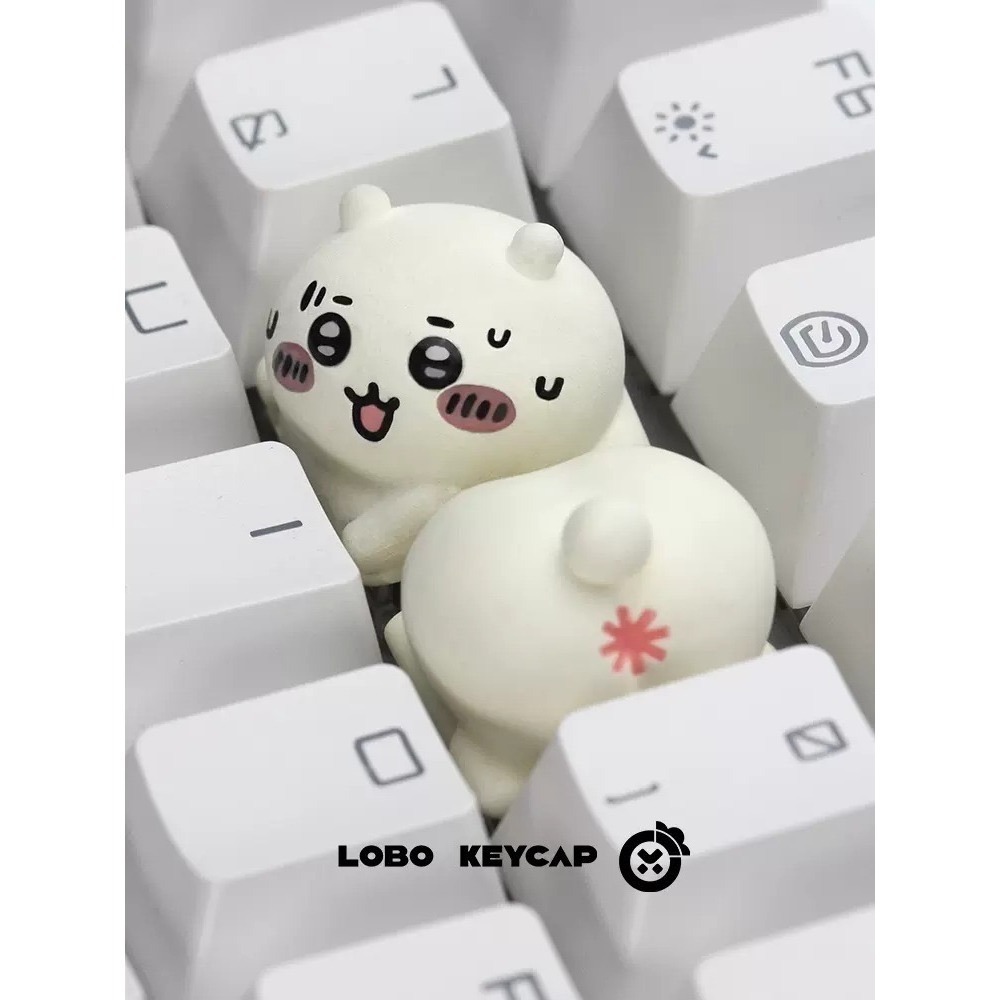 Lobo 外設 兄弟幫我看一下 吉伊卡哇 chiikawa 系列  鍵帽-細節圖3
