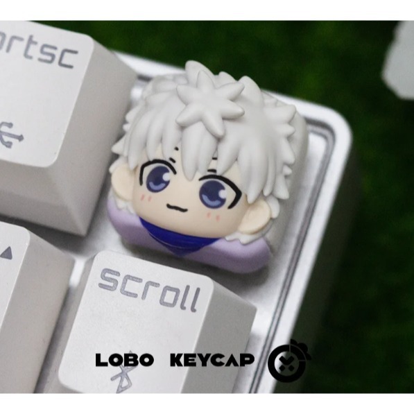 Hunter 獵人 小傑 奇犽 酷拉皮卡 西索 貪婪之島 麥當勞 電競 鍵盤 鍵帽 軸 01-細節圖3