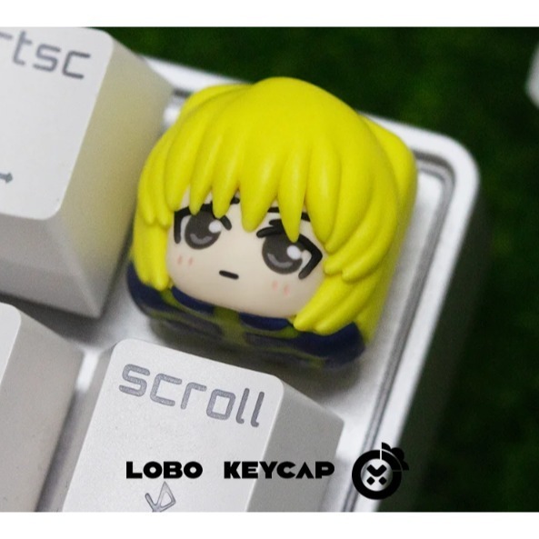 Hunter 獵人 小傑 奇犽 酷拉皮卡 西索 貪婪之島 麥當勞 電競 鍵盤 鍵帽 軸 01-細節圖4