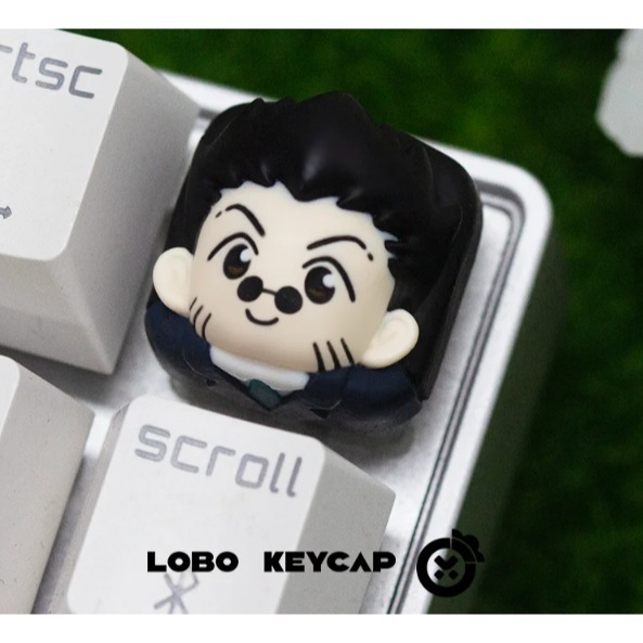 Hunter 獵人 小傑 奇犽 酷拉皮卡 西索 貪婪之島 麥當勞 電競 鍵盤 鍵帽 軸 01-規格圖5