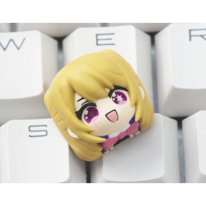 我推的孩子 我推 星野愛 黑川茜 露比 有馬佳奈 JUMP 鍵帽 鍵盤 公仔 動漫 PNK 01-細節圖3